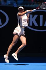 CAROLINE GARCIA at Australian Open Tennis Tournament in Melbourne 01/16/2018