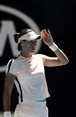 CAROLINE GARCIA at Australian Open Tennis Tournament in Melbourne 01/18/2018