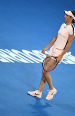 CAROLINE GARCIA at Practice Session at Australian Open Tennis Tournament in Melbourne 01/13/2018