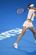 CAROLINE GARCIA at Practice Session at Australian Open Tennis Tournament in Melbourne 01/13/2018