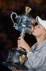 CAROLINE WOZNIACKI at Australian Open Tennis Tournament Final in Melbourne 01/27/2018