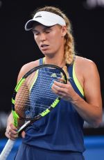 CAROLINE WOZNIACKI at Australian Open Tennis Tournament Final in Melbourne 01/27/2018