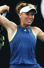 CAROLINE WOZNIACKI at Australian Open Tennis Tournament Final in Melbourne 01/27/2018