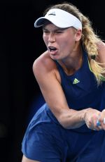 CAROLINE WOZNIACKI at Australian Open Tennis Tournament Final in Melbourne 01/27/2018