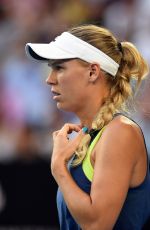 CAROLINE WOZNIACKI at Australian Open Tennis Tournament Final in Melbourne 01/27/2018