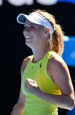 CAROLINE WOZNIACKI at Australian Open Tennis Tournament in Melbourne 01/17/2018