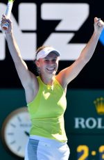 CAROLINE WOZNIACKI at Australian Open Tennis Tournament in Melbourne 01/17/2018