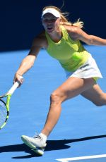 CAROLINE WOZNIACKI at Australian Open Tennis Tournament in Melbourne 01/17/2018