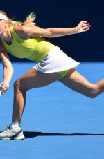 CAROLINE WOZNIACKI at Australian Open Tennis Tournament in Melbourne 01/17/2018