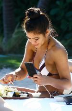 CASSIE in Bikini at a Pool in Miami 01/03/2018