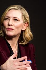 CATE BLANCHETT at 2018 World Economic Forum in Davos 01/23/2018