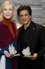 CATE BLANCHETT at 2018 World Economic Forum in Davos 01/23/2018