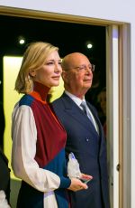 CATE BLANCHETT at 2018 World Economic Forum in Davos 01/23/2018