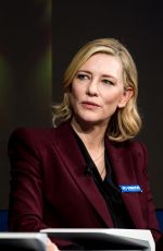 CATE BLANCHETT at 2018 World Economic Forum in Davos 01/23/2018