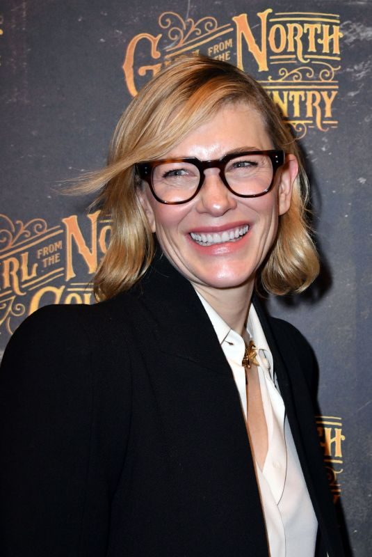 CATE BLANCHETT at Girl from the North Country Play Opening Night in London 01/11/2018