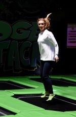 CATHERINE TYLDESLEY at Flip Out Manchester Launch 01/25/2018