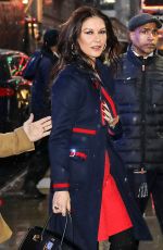 CATHERINE ZETA JONES Arrives at Her Home in New York 01/17/218