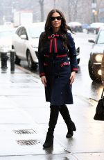 CATHERINE ZETA JONES Arrives at Her Home in New York 01/17/218