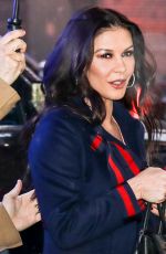 CATHERINE ZETA JONES Arrives at Her Home in New York 01/17/218