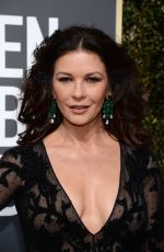 CATHERINE ZETA JONES at 75th Annual Golden Globe Awards in Beverly Hills 01/07/2018