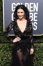 CATHERINE ZETA JONES at 75th Annual Golden Globe Awards in Beverly Hills 01/07/2018