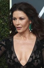 CATHERINE ZETA JONES at 75th Annual Golden Globe Awards in Beverly Hills 01/07/2018