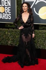 CATHERINE ZETA JONES at 75th Annual Golden Globe Awards in Beverly Hills 01/07/2018