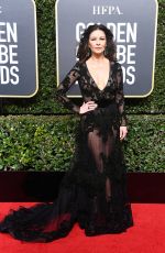 CATHERINE ZETA JONES at 75th Annual Golden Globe Awards in Beverly Hills 01/07/2018