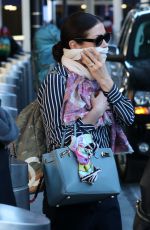 CATHERINE ZETA JONES at JFK Airport in New York 01/03/2018