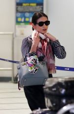 CATHERINE ZETA JONES at JFK Airport in New York 01/03/2018