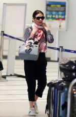 CATHERINE ZETA JONES at JFK Airport in New York 01/03/2018