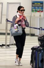 CATHERINE ZETA JONES at JFK Airport in New York 01/03/2018