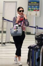 CATHERINE ZETA JONES at JFK Airport in New York 01/03/2018