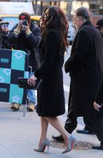 CATHERINE ZETA JONES at SiriusXM Studios in New York 01/18/2018