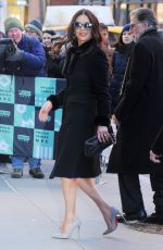 CATHERINE ZETA JONES at SiriusXM Studios in New York 01/18/2018