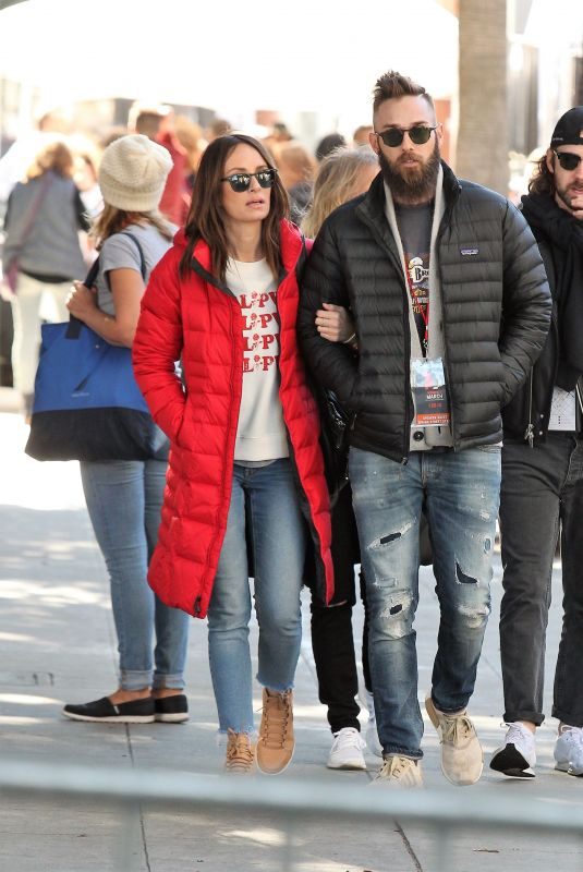 CATT SADLER and Nick Lakind at 2018 Women’s March in Los Angeles 01/20/2018