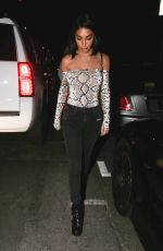 CHANTEL JEFFRIE Leaves Tao Restaurant in Hollywood 01/133/2018