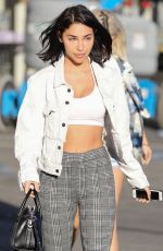 CHANTEL JEFFRIES at Sunset Foot Spa in Los Angeles 01/26/2018