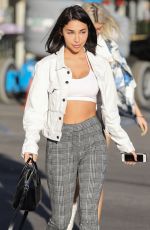 CHANTEL JEFFRIES at Sunset Foot Spa in Los Angeles 01/26/2018