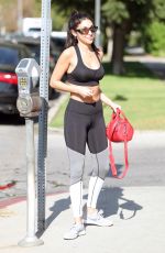 CHANTEL JEFFRIES in Tights Out in West Hollywood 01/27/2018