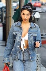 CHANTEL JEFFRIES Out for Lunch at Urth Caffe in West Hollywood 01/12/218