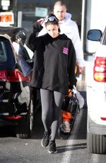 CHANTEL JEFFRIES Out for Lunch in Los Angeles 01/25/2018