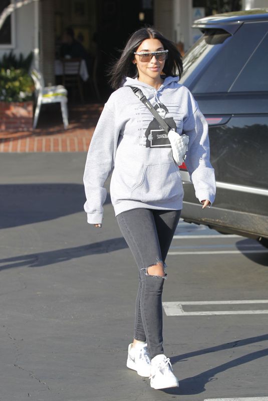 CHANTEL JEFFRIES Out for Lunch in West Hollywood 01/10/2018