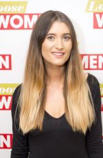 CHARLEY WEBB at Loose Women Show in London 01/04/2018