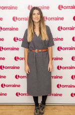 CHARLEY WEBB at Lorraine TV Show in London 01/19/2018