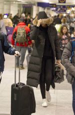 CHARLIZE THERON Arrives at Airport in Montreal 01/11/2018