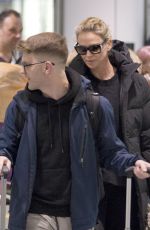 CHARLIZE THERON Arrives at Airport in Montreal 01/11/2018