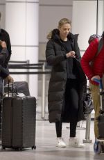 CHARLIZE THERON Arrives at Airport in Montreal 01/11/2018
