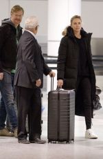 CHARLIZE THERON Arrives at Airport in Montreal 01/11/2018