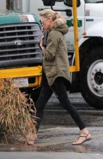CHARLIZE THERON Out and About in Los Angeles 01/08/2018